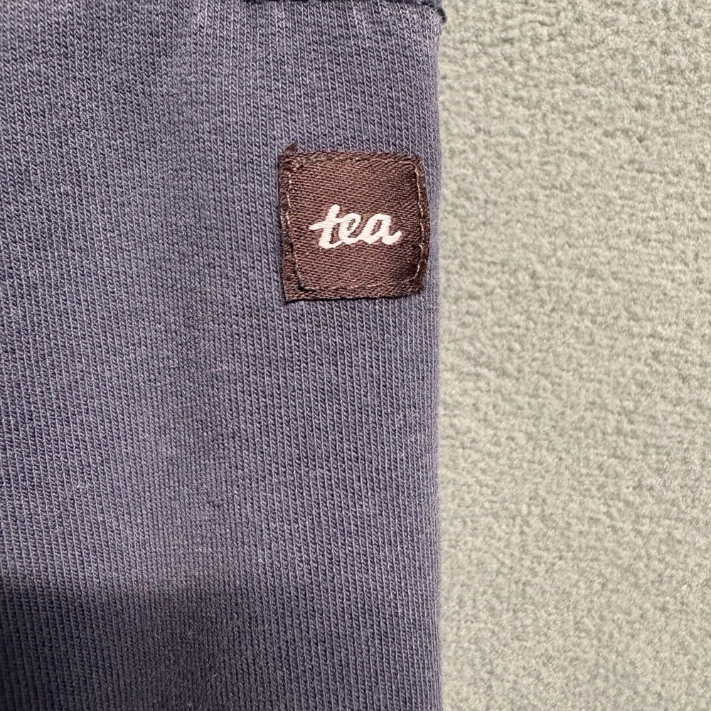 Tea Collection Cargo Leggings Sz 14 Gray Utility Knit Kids Pants Good Condition - Picture 5 of 14